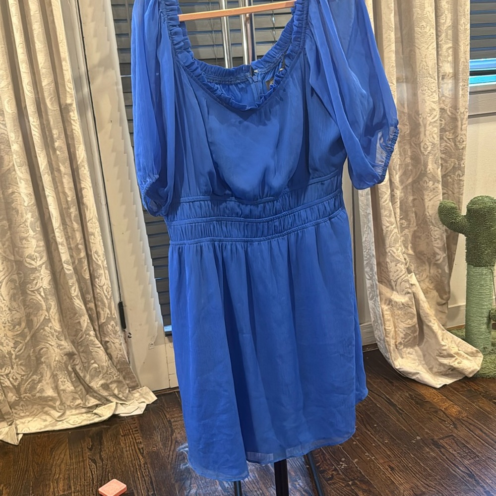 Vince Camuto Blue dress.   Size 18W.   Barely worn.